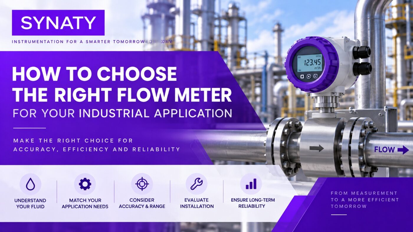 flow meter for industrial application